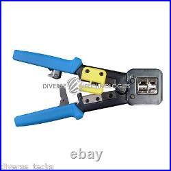 100pcs ez rj45 CAT5 Connectors, crimping tool plus 1 set new blades, ez-rj45 kit
