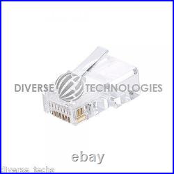 100pcs ez rj45 CAT5 Connectors, crimping tool plus 1 set new blades, ez-rj45 kit
