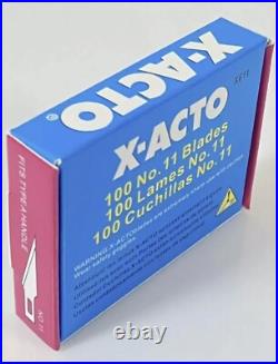 10 Packs Of 100-1000 X-Acto Blades11Precision Point Xacto X-611 For Hobby Knife