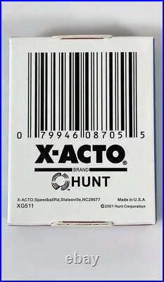 10 Packs Of 100-1000 X-Acto Blades11Precision Point Xacto X-611 For Hobby Knife