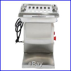 110V Meat Cutting Machine Meat Cutter Slicer 250KG Output with One Set Blade