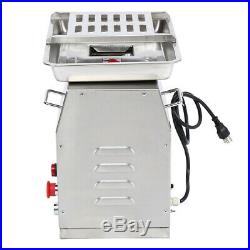 110V Meat Cutting Machine Meat Cutter Slicer 250KG Output with One Set Blade