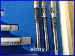 11pcs/set Adjustable Hand Reamers A-K, H4-H14, 15/32 to 1-1/2, HSS 6 blades #515
