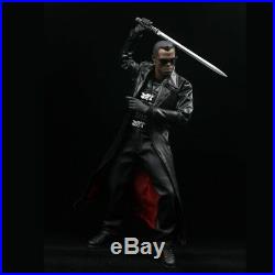 1/6 Scale Blade Warrior Vampire Hunter Wesley Snipes Leather Suit Clothing