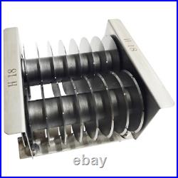 1 Set 18mm Blade Stainless Cutter for QE/QH/QSJ-A 110V Meat Slicer ONE Blade New