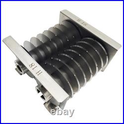1 Set 18mm Blade Stainless Cutter for QE/QH/QSJ-A 110V Meat Slicer ONE Blade New