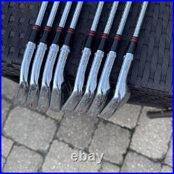2005 Ben Hogan Apex FTX 3-E Apex 4 Stiff Steel Iron Set New Grips