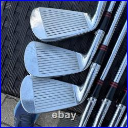 2005 Ben Hogan Apex FTX 3-E Apex 4 Stiff Steel Iron Set New Grips