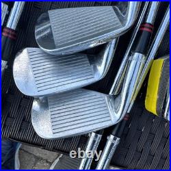 2005 Ben Hogan Apex FTX 3-E Apex 4 Stiff Steel Iron Set New Grips