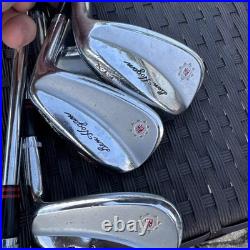 2005 Ben Hogan Apex FTX 3-E Apex 4 Stiff Steel Iron Set New Grips