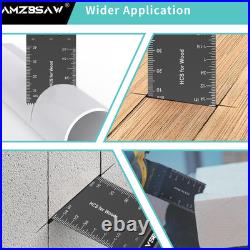 200 PCS Oscillating Tool Blades, Titanium and High Carbon Steel Saw Blades for W