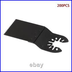 200 Pcs Oscillating Saw Blades for Wood Plastic, Quick Release Multi Tool Blades