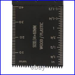 200 Pcs Oscillating Saw Blades for Wood Plastic, Quick Release Multi Tool Blades