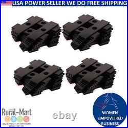200pk 8 Stick Edger Blade Set, Black Coated 8 x 2 for Lawn Edging
