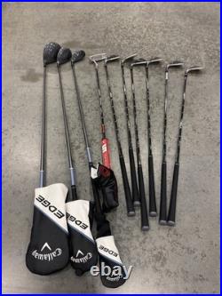 2024 Callaway Edge 10 Piece Golf Set Left-Handed Regular Flex