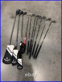 2024 Callaway Edge 10 Piece Golf Set Left-Handed Regular Flex
