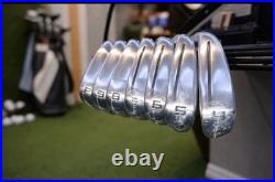 2025 TaylorMade Chrome P790 Irons Set 4-PW STUNNING! DG Flex Stiff S300 105g