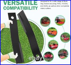 2 Blades Set for Bush Hog 7555 Rotary Cutter Blades 24 x 3/4 Lawn Mower Blades