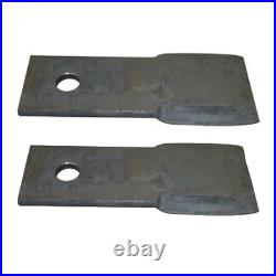 (2) CW / CCW Rotary Cutter Blades Fits Terrain King 02761500 2726900 80A02761