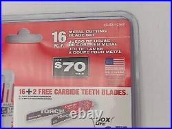 30 PACK = 540 Milwaukee Reciprocating Saw Blade Bimetal Cutting 18 PIECE Sawzall