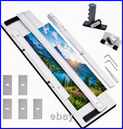 32In Mat Cutter for Framing, with Heavy Duty Precision Straight & 45° Bevel Cutt