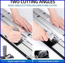 32In Mat Cutter for Framing, with Heavy Duty Precision Straight & 45° Bevel Cutt