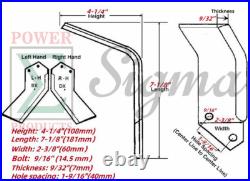 42PCS Tines/Blades (21RH 21LH) withBolt Nut 86391 86390 For Bush Hog RT60G Tiller