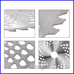 4 Pack 10 x 40T Carbide Tip Brush Blades fits for Cutter Trimmer Weed Eater