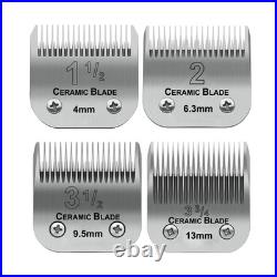 4 Pack Professional Detachable Replacement Blades set, Size1-1/2+#2+3-1/2+3-3