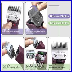 4 Pack Professional Detachable Replacement Blades set, Size1-1/2+#2+3-1/2+3-3