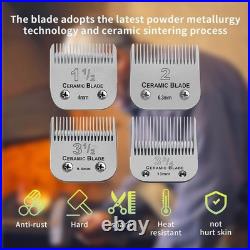 4-Pack Replacement Blades for Andis & Oster Clippers
