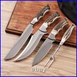 4-Piece Premium Kitchen Knife Set -Sandvik Steel 12c27