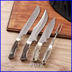 4-Piece Premium Kitchen Knife Set -Sandvik Steel 12c27