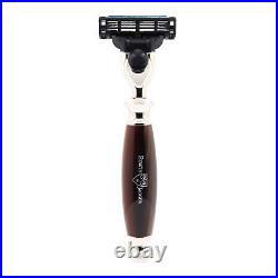 4pc Imitation Horn Shaving Set for Mach3 Blades Light Horn