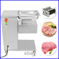 500KG Output Meat Cutter Meat Cutting Machine Slicer & 1 Set of Blade 110V
