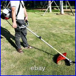 52CC 2 IN1 Gasonline String Trimmer Powerful Brush Cutter Grass Edger Lawn Mower