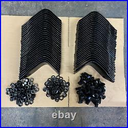 54PCS Tines/Blades (27RH 27LH) withBolt Nut 86391 86390 For Bush Hog RT72G Tiller