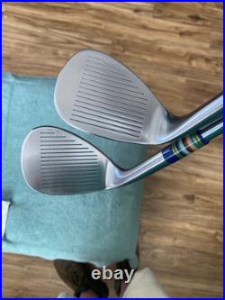 56/60 Corey Paul Custom Forged Raw Wedge Set R/H Boyd Blade Ferrules Brand New