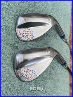 56/60 Corey Paul Custom Forged Raw Wedge Set R/H Boyd Blade Ferrules Brand New