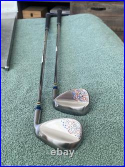56/60 Corey Paul Custom Forged Raw Wedge Set R/H Boyd Blade Ferrules Brand New