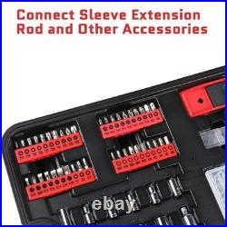 599PCS Mechanics Tool Set Rolling Tool Box with 21V Cordless Drill Repair Kit
