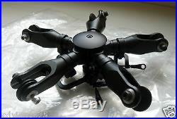 5 Blades Main Rotor Head Set For 600 size Scale Include Swash Plate NEW IN BOX