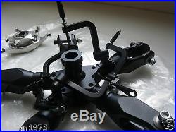 5 Blades Main Rotor Head Set For 600 size Scale Include Swash Plate NEW IN BOX