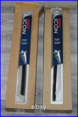 5 SETS Bosch ICON 421A & 421B Wiper Blade Set New & Sealed (1O TOTAL WIPERS)