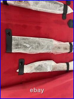 5 Set Real Damascus Steel Knive Set Custom Made Professionally Sharpened