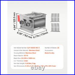5mm Blade Stainless Steel Blade For SJY-DQ90 Commercial Meat Cutting Machine