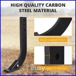 5pcs/set 16'' Box Blade Shank Scarifier Shanks Teeth 3 Holes Box Scraper Shank