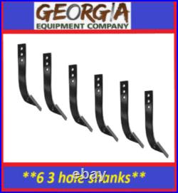 6 Box Blade Ripper Shank Scarifier Tooth (set Of 6) Free Shipping