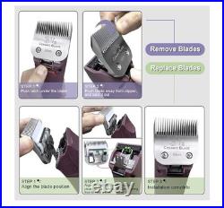 6 Packs Professional Detachable Replacement Ceramic Blades Set Length 0.1mm/13mm