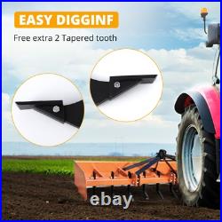 6pcs/set 16'' Box Blade Shank Scarifier Shanks Teeth 3 Holes Box Scraper Shank